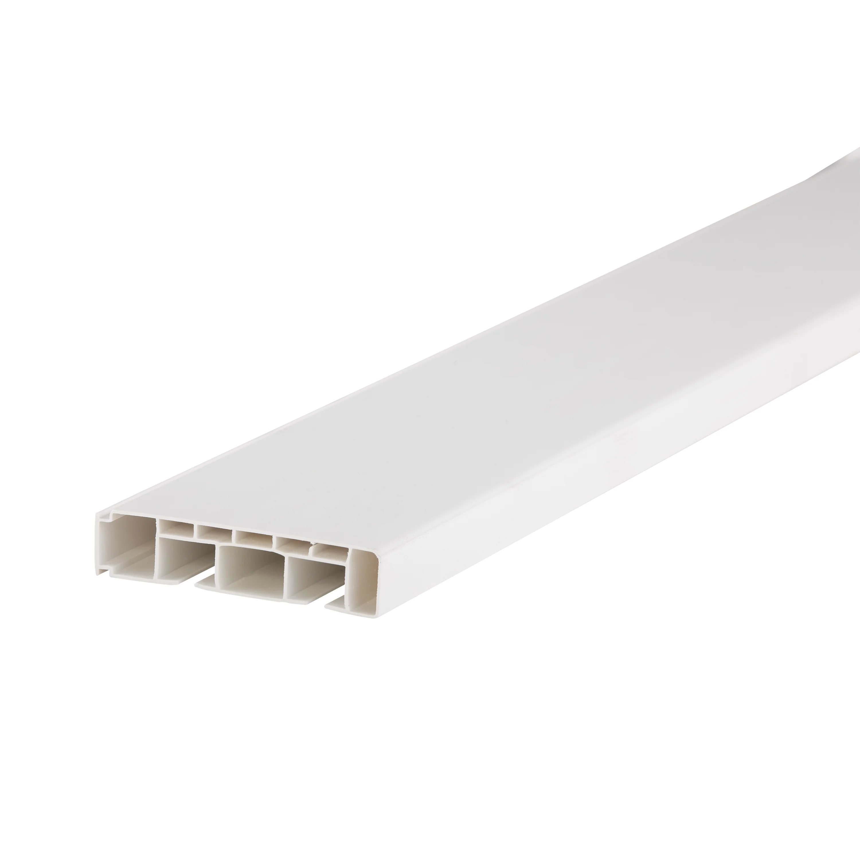 Szyna sufitowa PVC podwójna + akcesoria PROLINE2 Cezar Biała 1,5m - Image 3