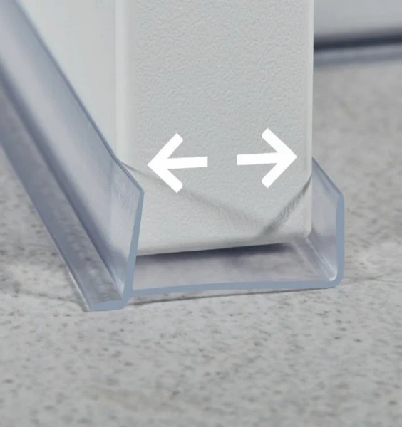 Uszczelka cokołowa Cezar Transparentna 3m - Image 3
