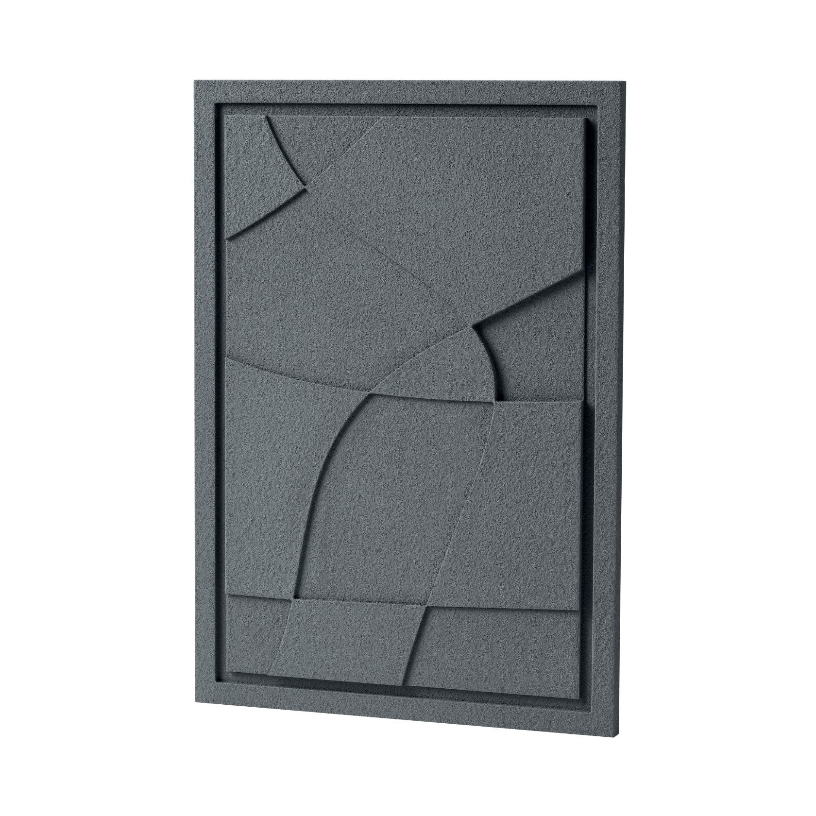 Wall Decor 500x700x18mm ABSTRACT 5 MURSO Smokey Grey - Image 4