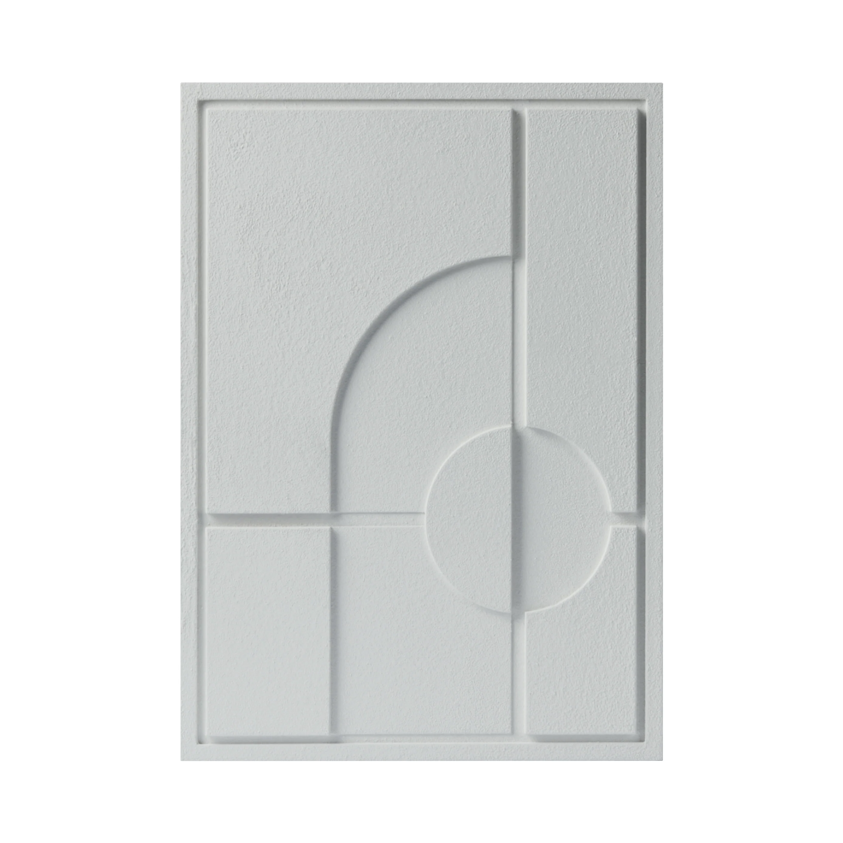 Wall Decor 500x700x18mm GEOMETRIC 1 MURSO Bianco