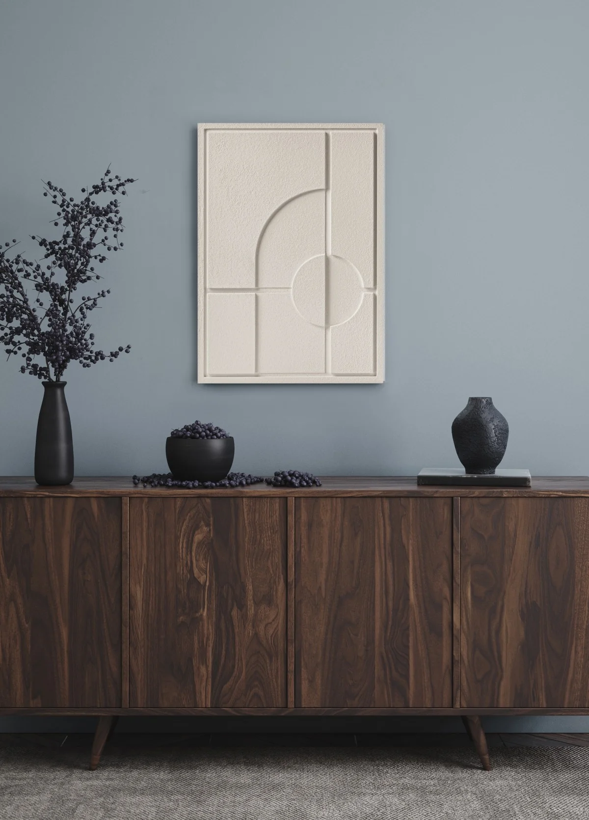 Wall Decor 500x700x18mm GEOMETRIC 1 MURSO Natural Cream - Image 5
