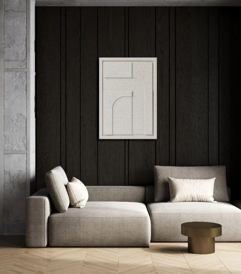 Wall Decor 500x700x18mm GEOMETRIC 4 MURSO Natural Cream - Image 7