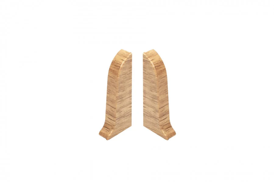 Zakończenia do listwy Classic 22x59mm zaślepki para1kpl=2szt(L+P) Dąb Monaco Mat