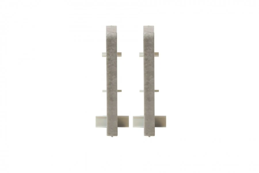 Zakończenia do listwy MASTERLINE 17,1x61,5mm łącznik listwy 1kpl=2szt Goth Clear Mat