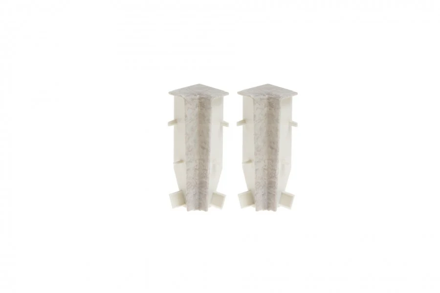 Zakończenia do listwy MASTERLINE 17,1x61,5mm narożnik wewnętrzny 1kpl=2szt Goth Clear Mat