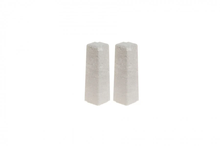Zakończenia do listwy MASTERLINE 17,1x61,5mm narożnik zewnętrzny 1kpl=2szt Goth Clear Mat