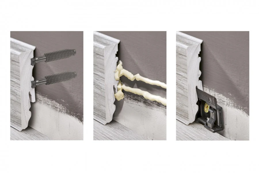 Zakończenia do listwy MASTERLINE 17,1x61,5mm zaślepki para 1kpl=2szt(L+P) Czarny RAL 9005 Mat - Image 3