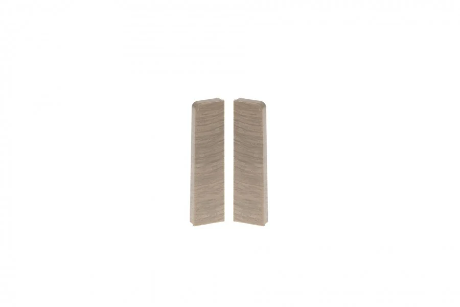 Zakończenia do listwy MASTERLINE 17,1x61,5mm zaślepki para 1kpl=2szt(L+P) Dąb Saintes Mat