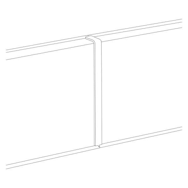 Zakończenia do listwy MASTERLINE 17,2x81,5mm łącznik listwy 1kpl=2szt Napoli Mat - Image 3