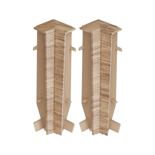 Zakończenia do listwy MASTERLINE 17,2x81,5mm narożnik wewnętrzny 1kpl=2szt Napoli Mat