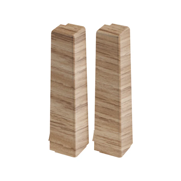 Zakończenia do listwy MASTERLINE 17,2x81,5mm narożnik zewnętrzny 1kpl=2szt Napoli Mat