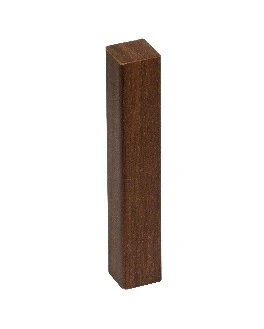 Zakończenia do listwy przypodłogowej MDF 78mm 14x14x80mm 1opak=2szt Orzech