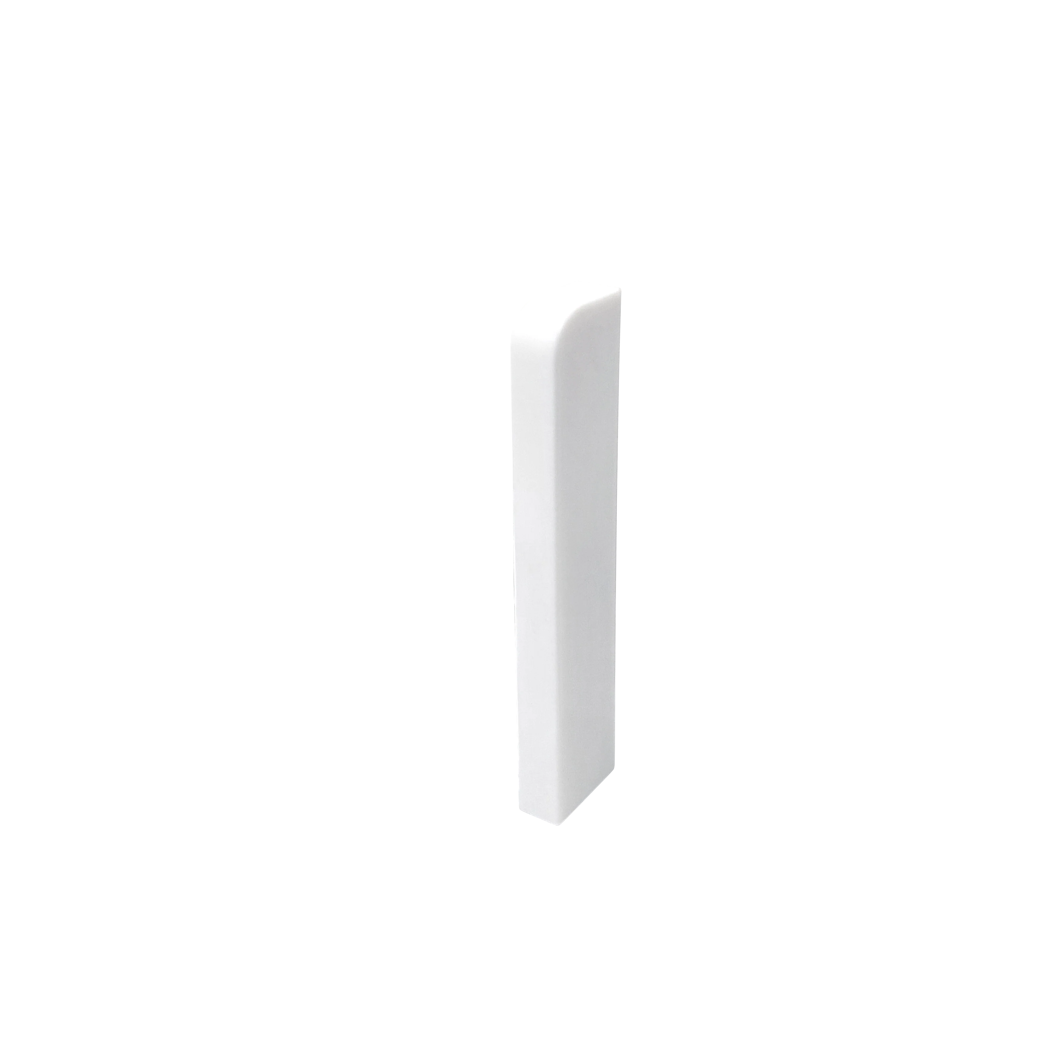 Zaślepki do listwy przypodłogowej 13x6x62mm 1kpl=2szt(L+P) Cezar Biały RAL9003 mat - Image 3
