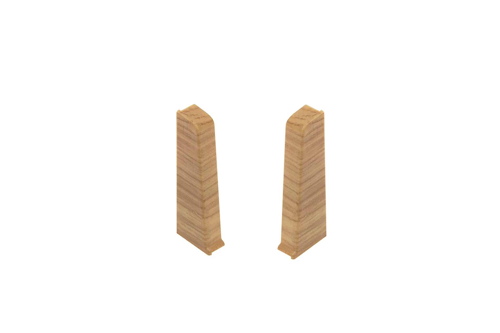 Zaślepki do listwy przypodłogowej Cezar60 20x60mm 1kpl=2szt(L+P) Cezar Dąb Klasyczny Mat