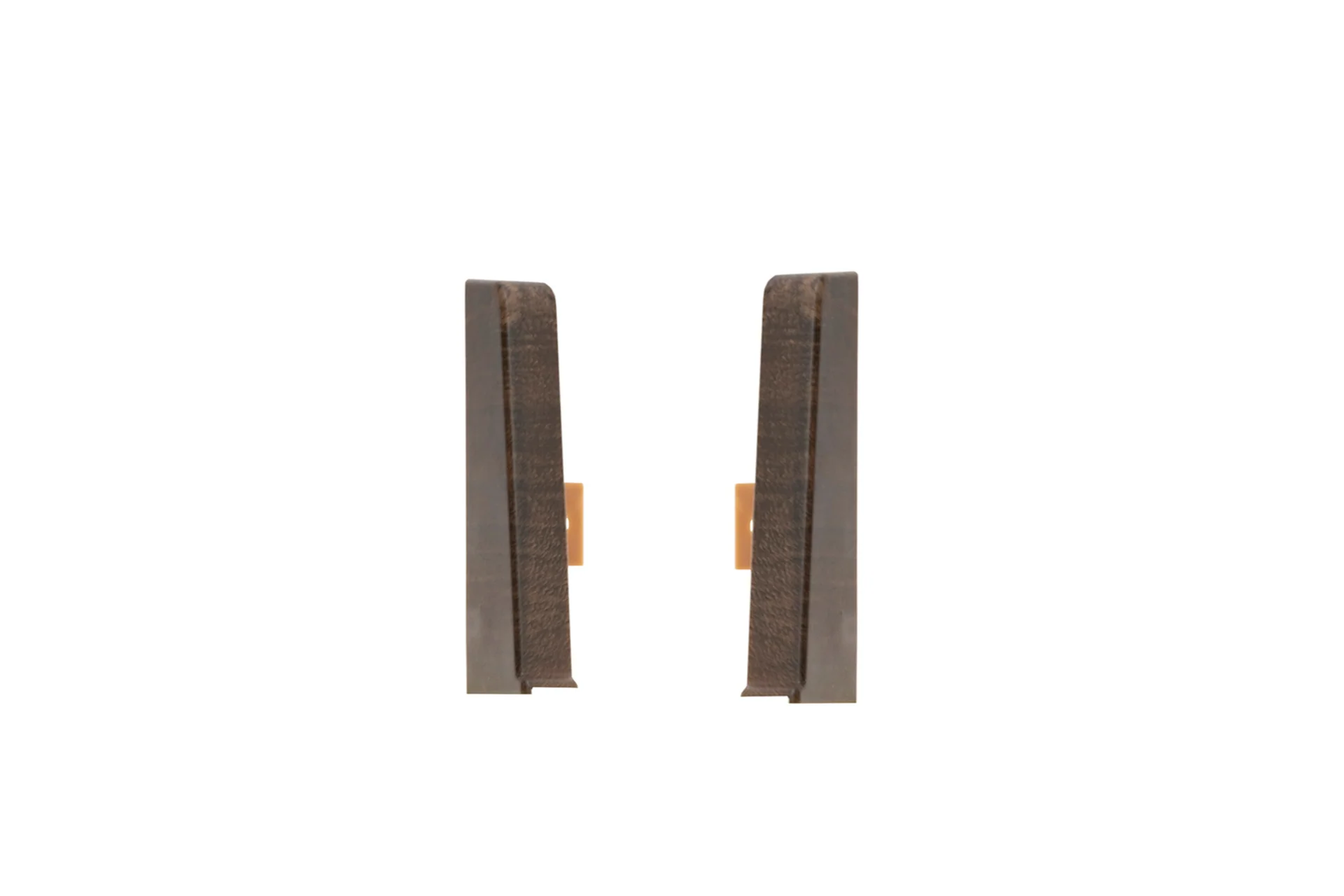 Zaślepki do listwy przypodłogowej Cezar60 20x60mm 1kpl=2szt(L+P) Cezar Dąb Porter Ciemny Mat