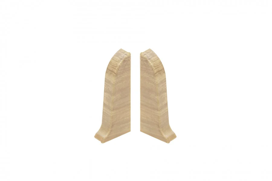 Zaślepki do listwy przypodłogowej Classic 22x59mm 1kpl=2szt(L+P) Cezar Dąb Cavalion Mat