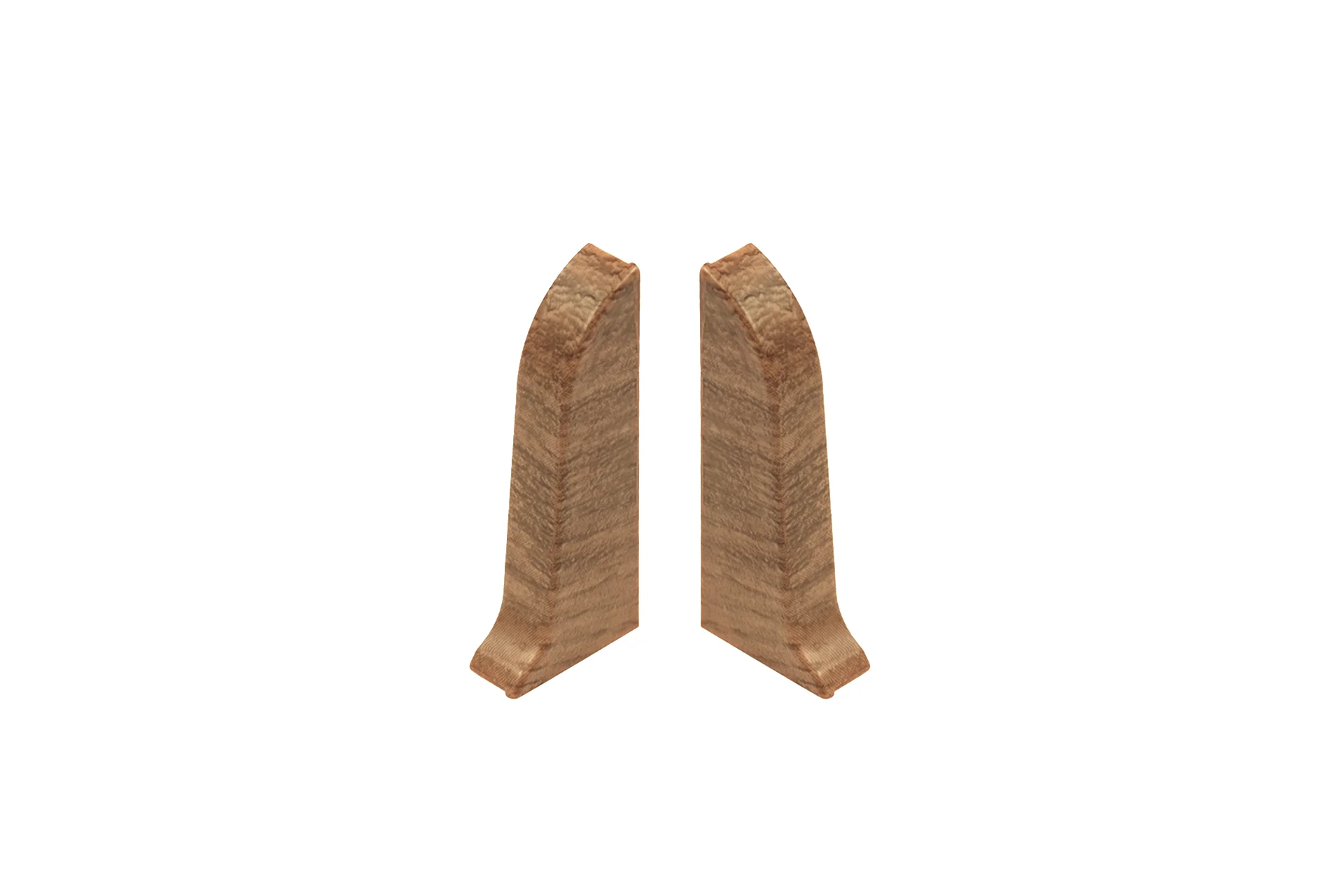 Zaślepki do listwy przypodłogowej Classic 22x59mm [1kpl=2szt(L+P) Cezar Korfu mat
