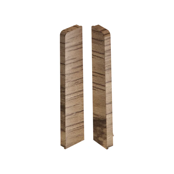 Zaślepki do listwy przypodłogowej MASTERLINE 13x80mm 1kpl=2szt(L+P) Cezar Irlandia Mat