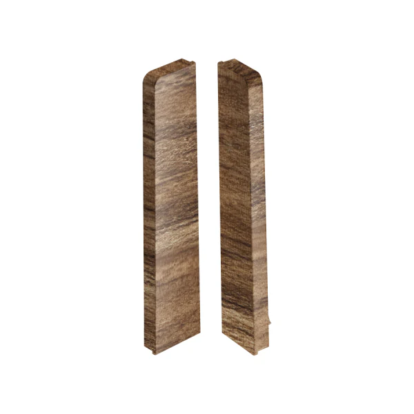 Zaślepki do listwy przypodłogowej MASTERLINE 13x80mm 1kpl=2szt(L+P) Cezar Vincenza Mat