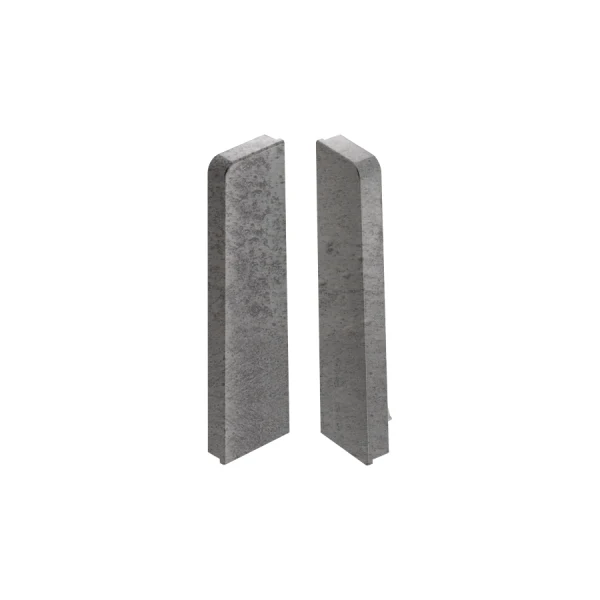 Zaślepki do listwy przypodłogowej MASTERLINE 15x60mm 1kpl=2szt(L+P) Cezar Grenlandia Mat