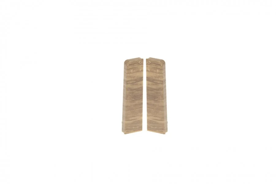 Zaślepki do listwy przypodłogowej MASTERLINE 15x60mm 1kpl=2szt(L+P) Cezar Heraklion Mat