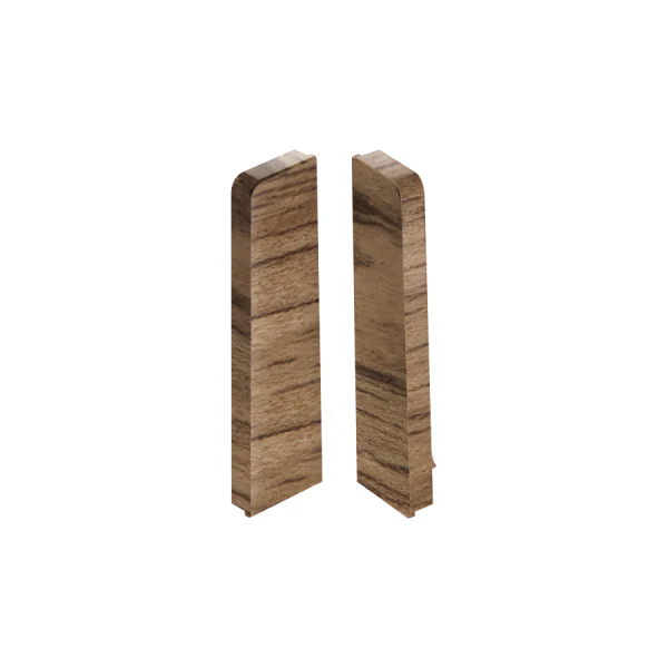 Zaślepki do listwy przypodłogowej MASTERLINE 15x60mm 1kpl=2szt(L+P) Cezar Irlandia Mat