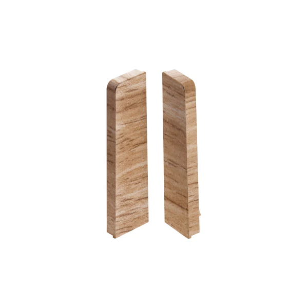 Zaślepki do listwy przypodłogowej MASTERLINE 15x60mm 1kpl=2szt(L+P) Cezar Marsylia Mat