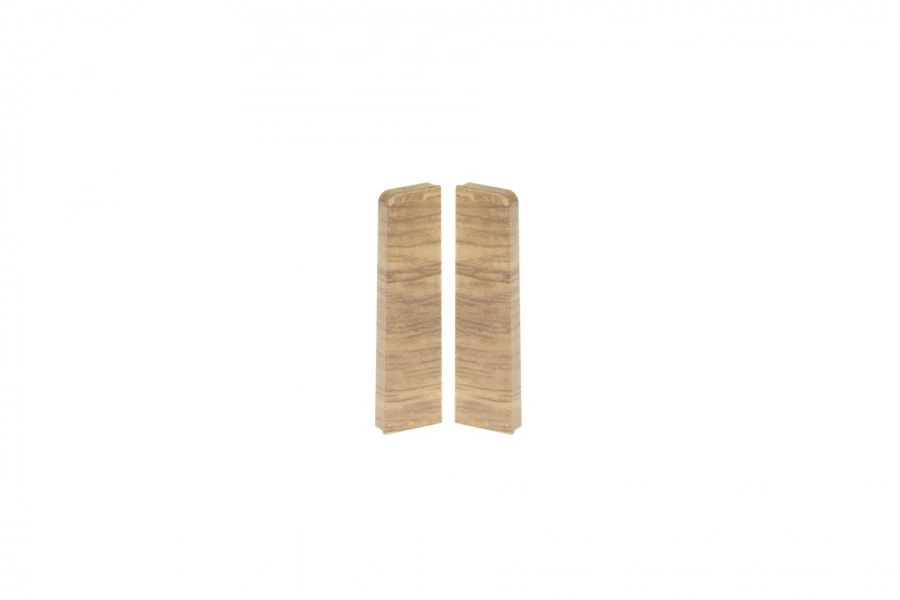Zaślepki do listwy przypodłogowej MASTERLINE 15x60mm 1kpl=2szt(L+P) Cezar Napoli Mat