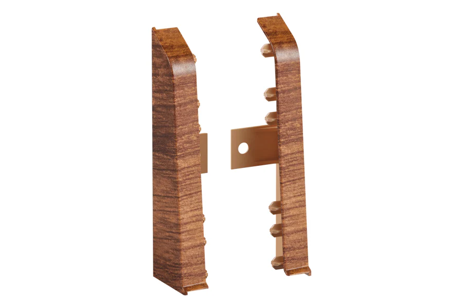 Zaślepki do listwy przypodłogowej SOFTline 22,5x75mm 1opak=10kpl(L+P)=20szt Dąb Kantabryjski Mat